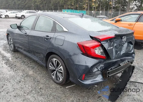 2017 Honda Civic Ex-T z USA, uszkodzony, nr VIN 19XFC1F35HE028775